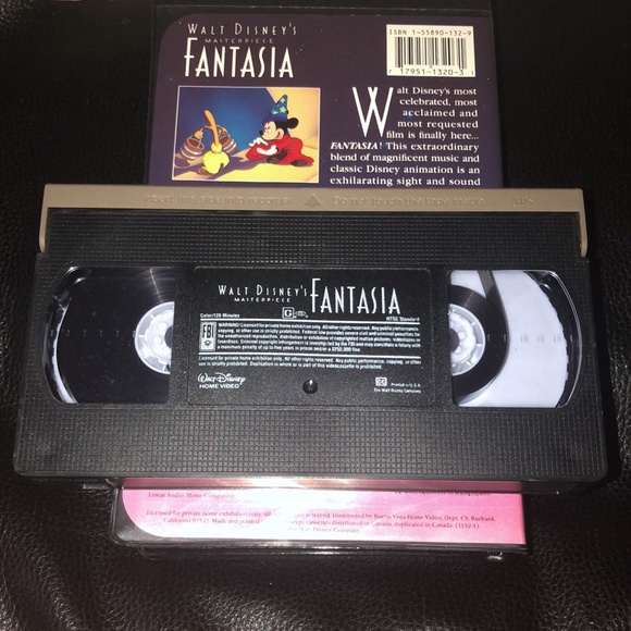 Vintage Disney Fantasia VHS - Picture 8 of 9